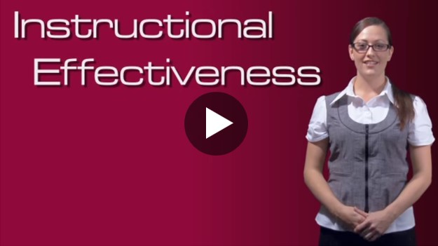 Instructional Effectiveness video