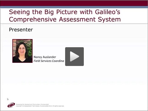 Seeing the Big Picture webinar